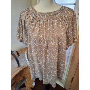 Maeve for Anthropologie Linen top 3X